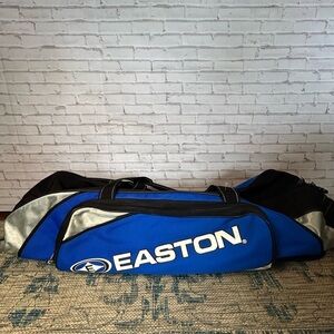 Easton Baseball Softball Equipment Carry Tote Bag Pro Wedge Blue Black White 35"